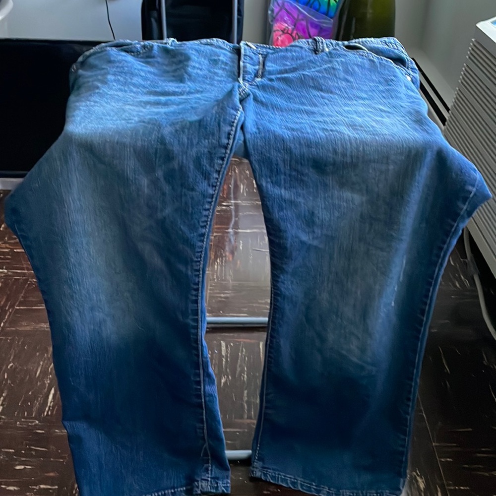 Used Nine West Vintage American Collection Blue Jeans Size 24w